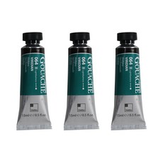 ShinHan 火山口專家水粉畫 3p Viridian B, 15毫升, 1 種顏色