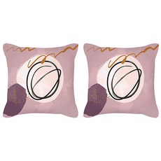 나뭇잎쿠션커버