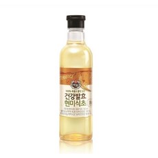 백설 건강발효 현미식초, 1개, 500ml