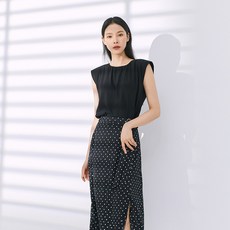 미쏘 라운드넥 나시 블라우스