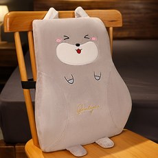 냥이삼각등쿠션