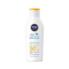 니베아 키즈 센서티브 프로텍트 앤 플레이 선 로션 SPF50+ PA++++, 1개, 200ml