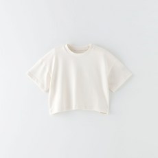 오즈키즈 여아용 브리드 크롭 티셔츠