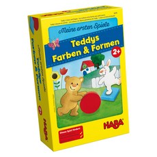 하바 곰돌이의 색깔과 모양 보드게임 HB5878, 혼합색상