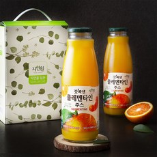 자연원 클레멘타인 주스 선물세트, 2개, 980ml