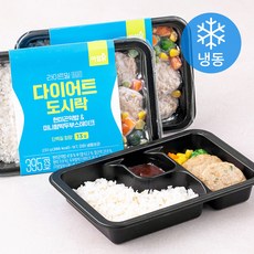 아임닭 다이어트 도시락 현미 곤약밥 앤 미니 함박두부 스테이크 (냉동), 230g, 3개입