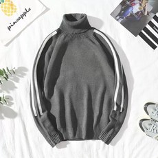 마켓A 투라인 터틀넥 남성 니트