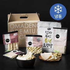 오마뎅 모듬 어묵 종합세트 한끼어묵탕 290g + 순살어묵 190g + 파어묵 200g + 신선한어묵 220g + 순살봉 250g + 진짜부산물떡오뎅탕 420g (냉동), 1세트
