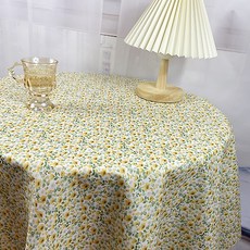 파라다이소 무드 인 1980 플로랄 테이블 식탁보, A, 30 x 40 cm