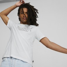 PUMA 男士 ESS ELEVATED 短袖 T 卹