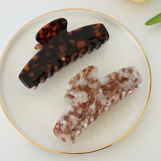 로시끌레르 엣지 스퀘어 헤어 집게핀 2종 세트