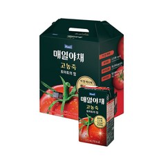 매일유업 매일야채 고농축 토마토의 힘 주스 선물세트, 24개, 125ml