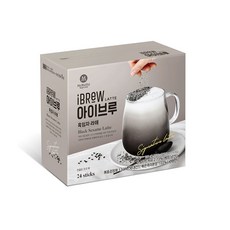 맥널티 아이브루 흑임자 라떼, 16.5g, 24개입, 1개