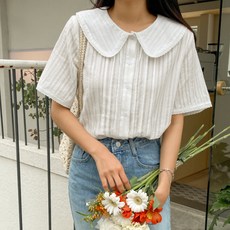 자수블라우스