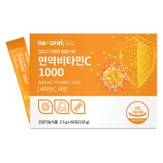 내츄럴플러스 면역 비타민C 1000 60p, 150g, 1개