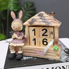 JHCompany 小屋兔子日曆對象 A, 混色