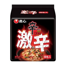 NONGSHIM 農心 激辣辛拉麵 120g, 4包