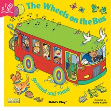 노부영 마더구스 세이펜 The Wheels on the Bus Go Round and Round (Paperback), 제이와이북스
