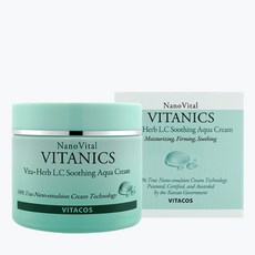 비타코스 비타 허브 액정 수딩 아쿠아 크림, 1개, 70ml