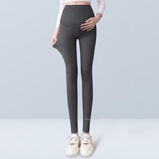 솔리드 컬러 하이웨스트 심플 임산부 레깅스
