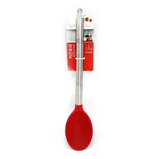 Kitchen Free 紅色矽膠廚具七件套裝，包括：矽膠拌炒匙, 紅色, 1支