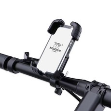 스메르 퀵 그립 아머 자전거 오토바이 유모차 휴대폰 거치대 SMR-A04, 1개, 블랙