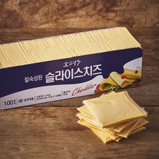 소와나무 잘 숙성된 슬라이스 치즈 100매입, 18g, 1개, 100개입 18g, 1개, 100개입