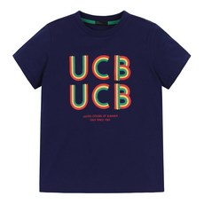 베네통키즈 아동용 UCB 레인보우 티셔츠 QATSP5131