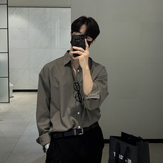 남성용 패션플로우 깔끔한 훈남룩의 정석 심플핏 셔츠