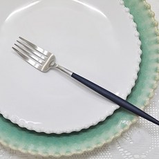 큐티폴 고아 디너포크, 블루실버, 1개