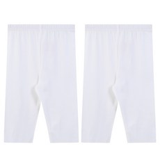 아동용 베이직 7부 레깅스 2p