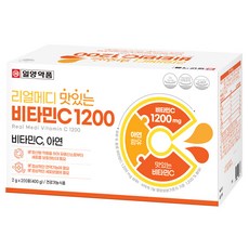  일양약품 리얼메디 맛있는 비타민C 1200, 400g, 1박스 