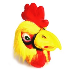 Maket Gamseong 搞笑動物派對面具, 大公雞, 1個