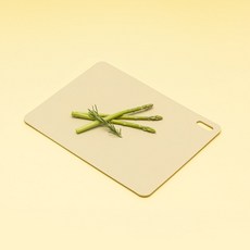 메종오브제 시에르 TPU 안심 미니 도마, 크림옐로우, 1개
