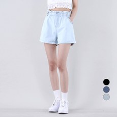 데님숏팬츠
