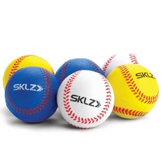 스킬즈 폼 트레이닝볼 3종 x 2p세트 IP_SZ025-F19-001, 옐로, 화이트, 블루