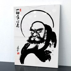 달마 대사 디아섹 풍수 아크릴 그림 액자