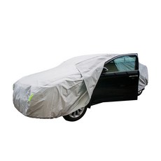 ANBORTEH 安伯特 炫銀甲隔熱防雨車套 轎車C款,車長455公分-480公分,有效隔熱防雨, 車長455~480cm, 1個