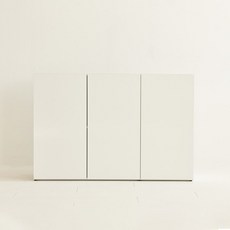 하모니홈 퓨어 슬림형 다용도 수납장 1200 방문설치, 화이트