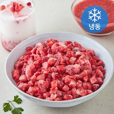 이집트산 이안 딸기 다이스 (냉동), 1개, 1kg