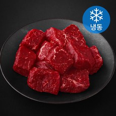 한우맘 한우 우둔 큐브 1등급 (냉동), 1개, 200g