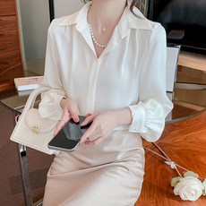 어썸풀 오블렌 셔츠 블라우스