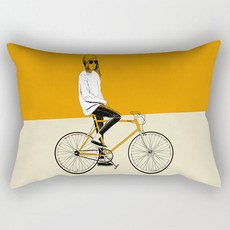 오렌지색쿠션커버