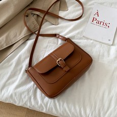 스퀘어 빈티지 데일리 가죽 여성용 미니백 숄더백 크로스백