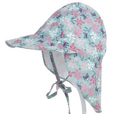 유아꽃수영모자