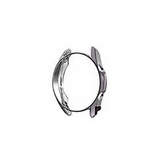 메탈릭 TPU 실리콘 스마트워치 케이스 41mm, 그레이