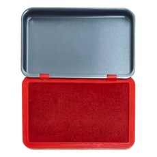 雄獅印台 SP100(紅)紅色印泥 速乾印台 適用於各種紙張, 1入