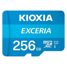 키오시아 EXCERIA microSD 메모리카드, 256GB