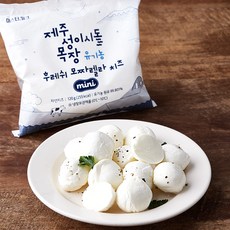 제주성이시돌목장 유기가공식품 후레쉬 모짜렐라 치즈 mini, 120g, 1개