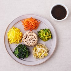 정미경키친 킨더가든 엄마랑 함께먹는 비빔밥 키트 닭고기, 195g, 1개